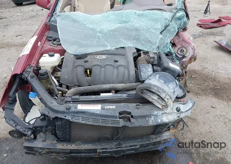 2007 Kia Optima Lx из США, поврежденный, VIN KNAGE123675100403